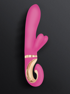 Вибратор для точки G и клитора "G-Rabbit Mini" супер нежный, розовый